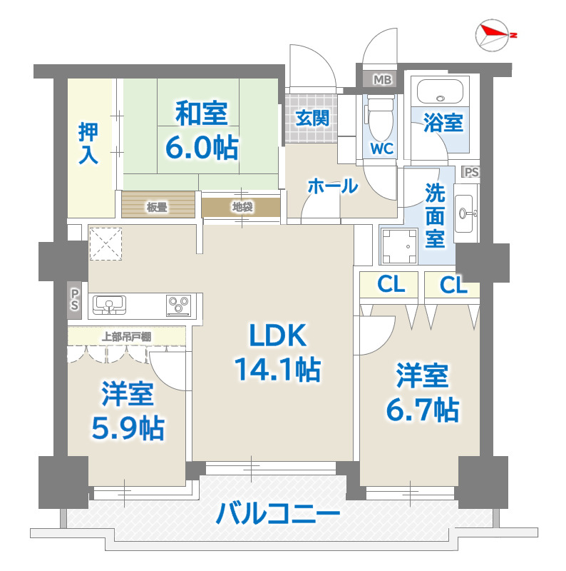 間取図